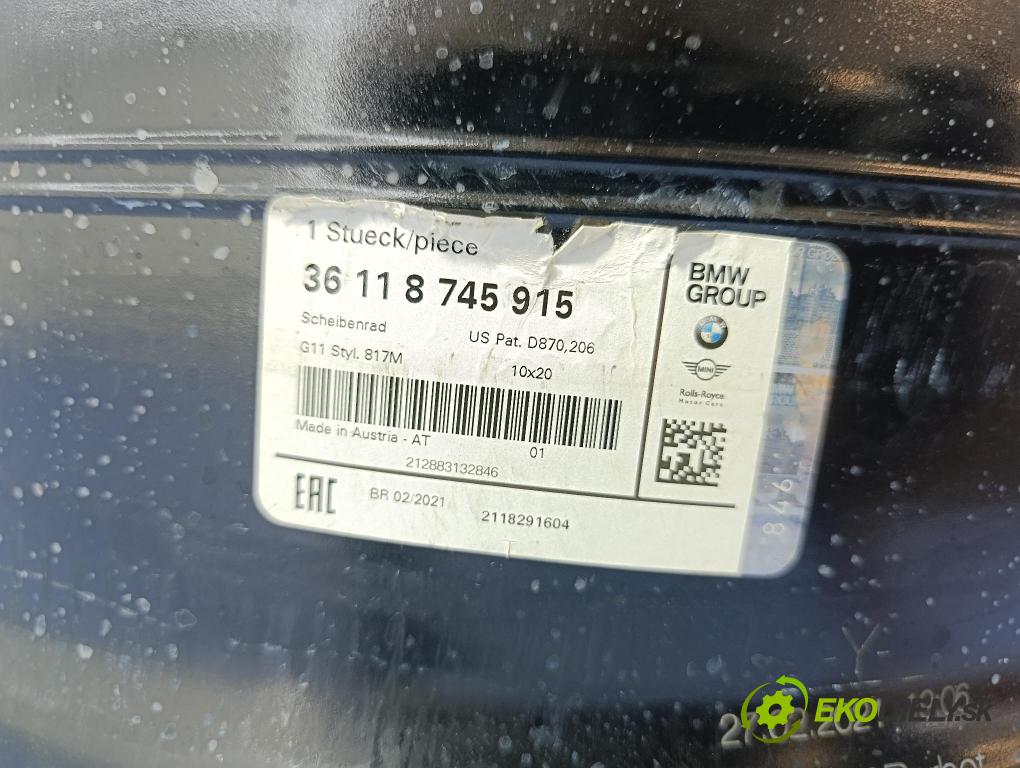 Bmw Seria 7 2019 Ráfky Hlinikové: 8745915BLA
