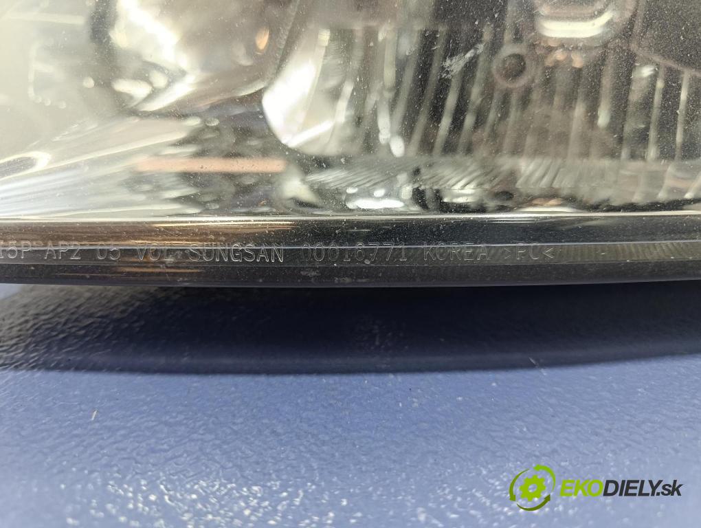 Chevrolet Aveo 2009 Reflektor: Vľavo: 00016771