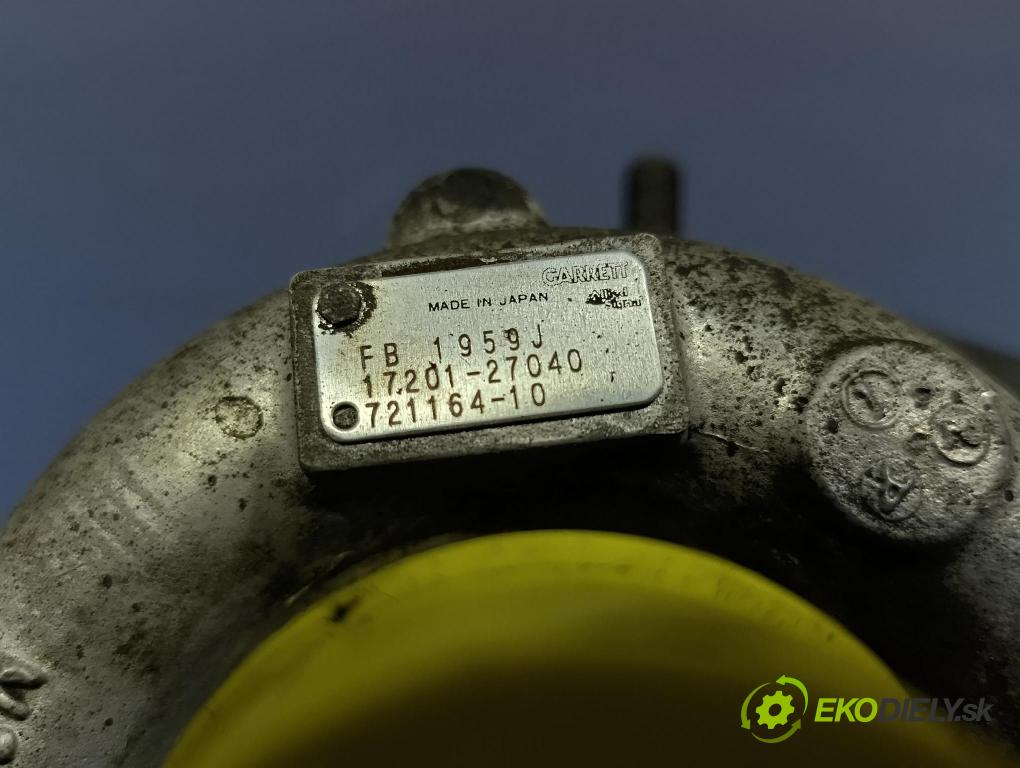 Toyota Rav4 2002 Turbo-kompresor: 17201-27040