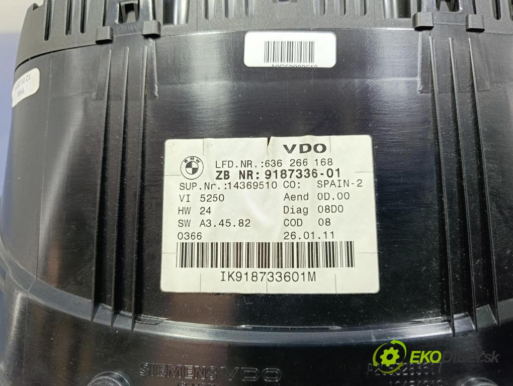 Bmw Seria 3 2011 prístrojovka/ budíky 9187336
