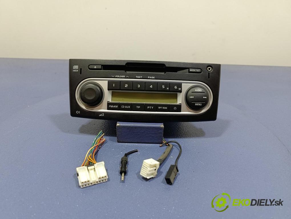 Mitsubishi Colt 2010 Radio I Navigácia: MZ314167