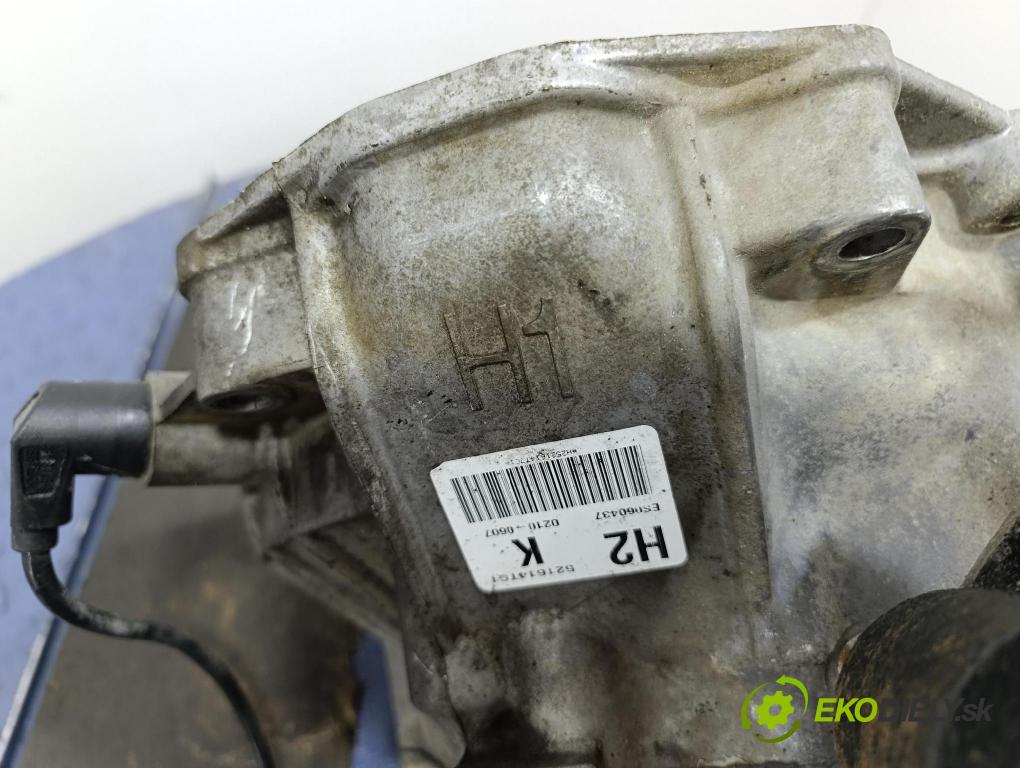 Chevrolet Aveo 2009 převodovka Ozubené kola: Manualna H1