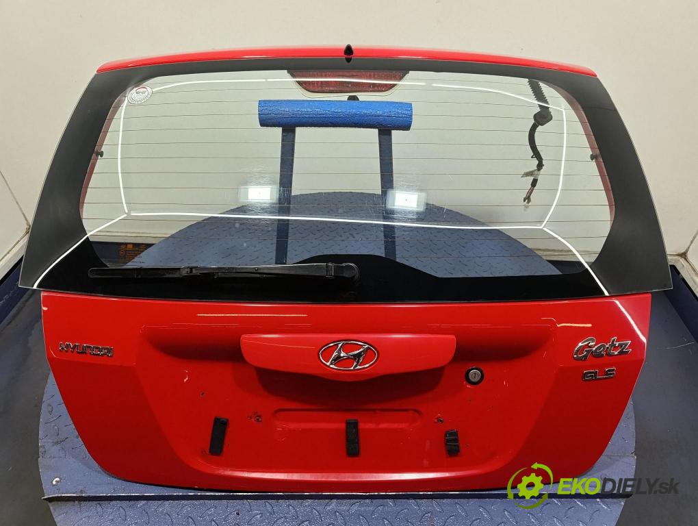 Hyundai Getz 2003 zadní dveře kufra: kufr