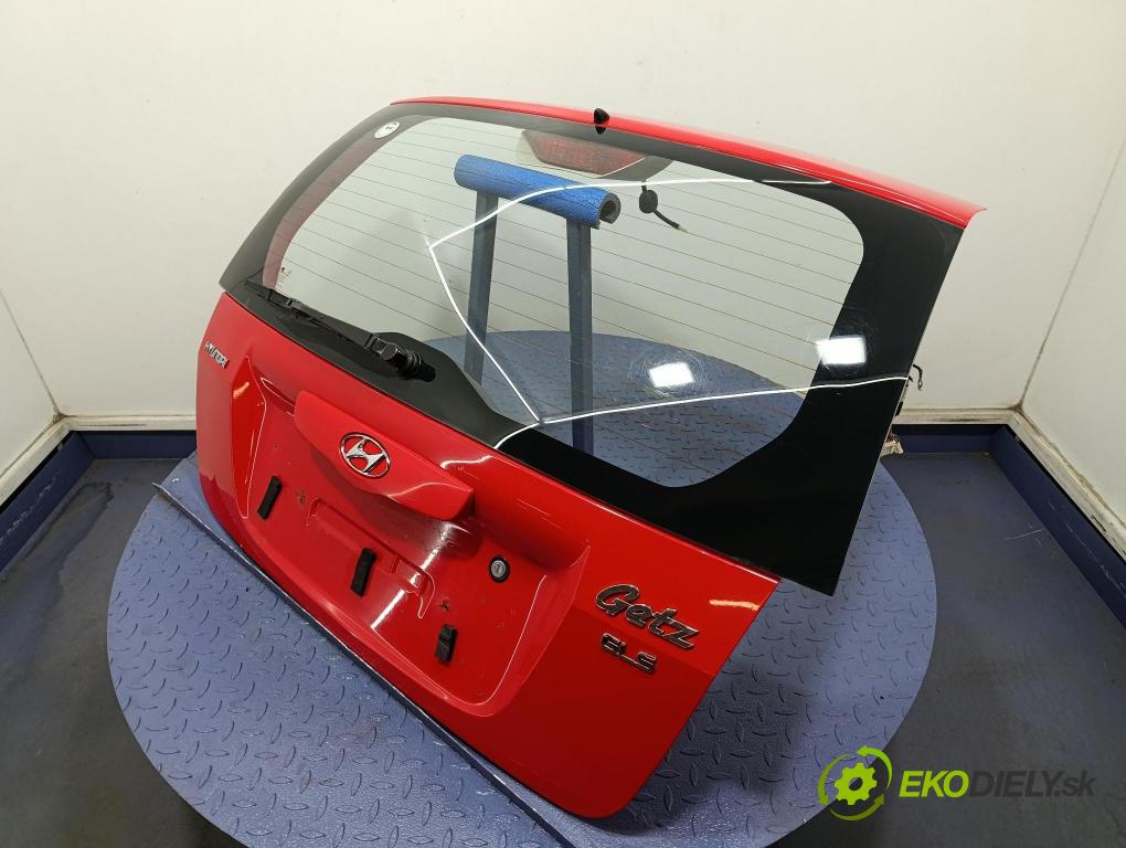 Hyundai Getz 2003 zadní dveře kufra: kufr