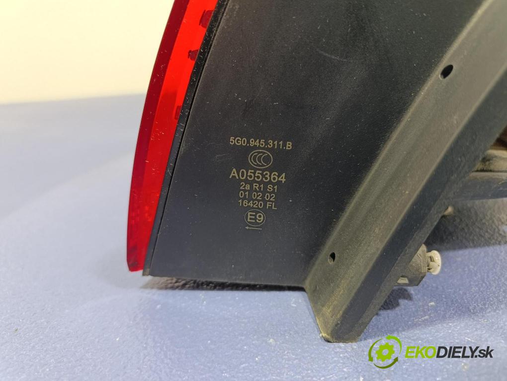 Vw Golf 2018 světlo Zad: levá Mimo: 5G0945095Q