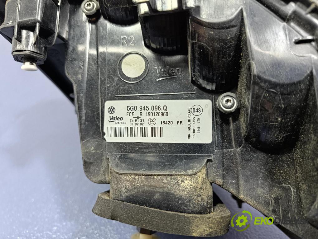 Vw Golf 2018 světlo Zad: Práva: Mimo: 5G0945096Q