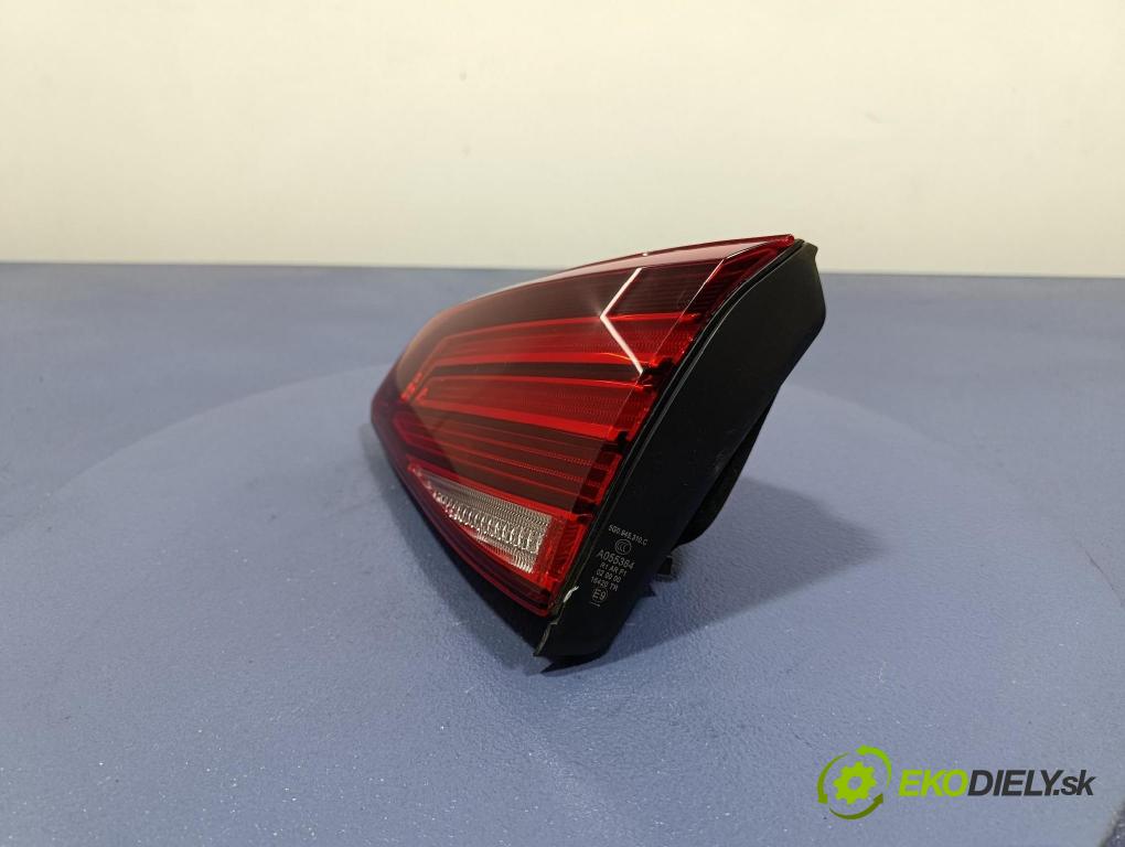 Vw Golf 2018 světlo Zad: Práva: Uvnitř 5G0945094AG