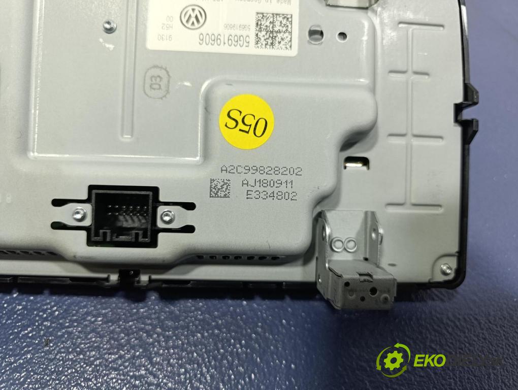 Vw Golf 2018 displej Radio / GPS 5G6919606