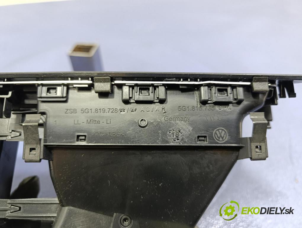 Vw Golf 2018 kryt Plast: Interiéry: 5G1819743G