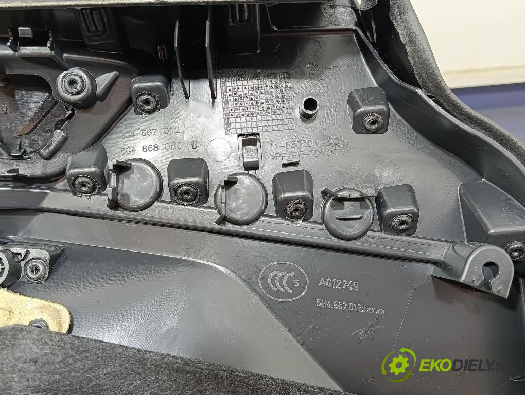 Vw Golf 2018 Čalounictví: dvere Predné Prava: 5G4868110B