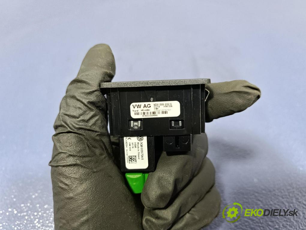 Vw Golf 2018 inštalácia Elektrický: 5G0035222E