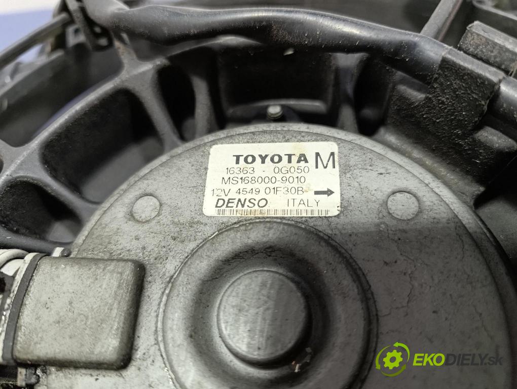Toyota Avensis 2004 ventilátor Chladič: 16363-0G050