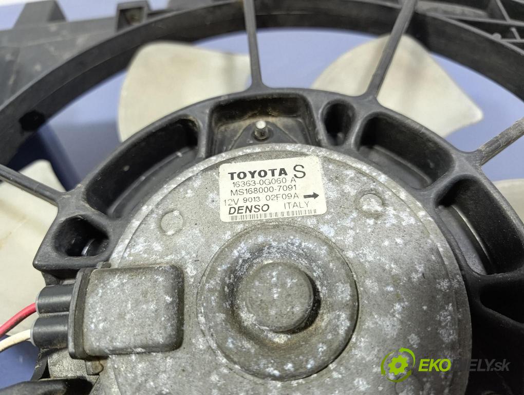 Toyota Avensis 2004 ventilátor Chladič: 16363-0G050