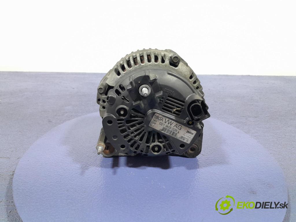 Vw Passat 2008 Alternator 021903026L