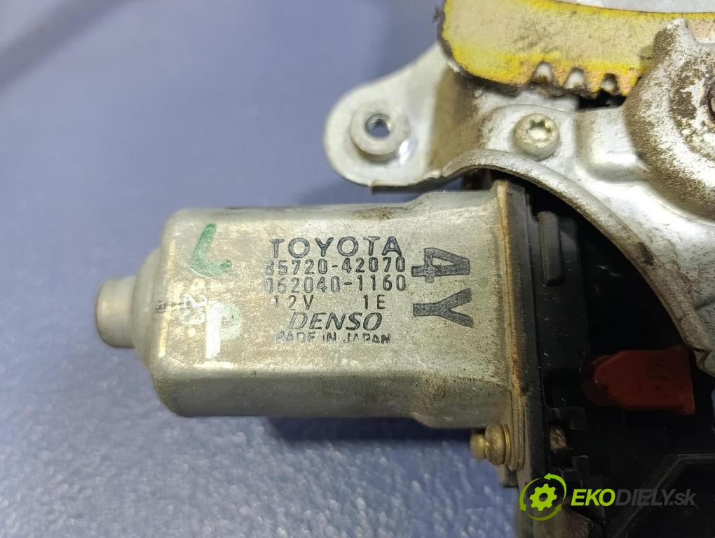 Toyota Avensis 2003 mechanismus stahování Sklenka: před Levý: 85720-42070