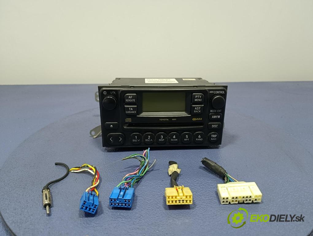 Toyota Previa 2001 Radio I Navigácia: 08600-00958