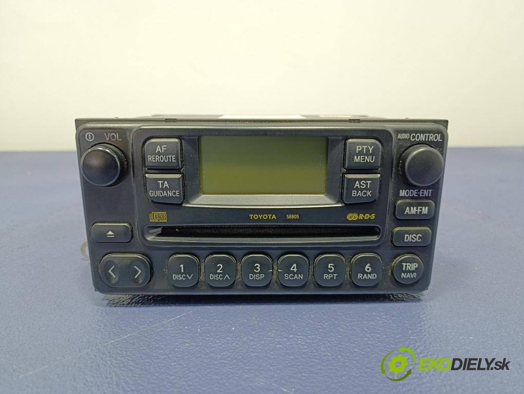 Toyota Previa 2001 Radio I Navigácia: 08600-00958