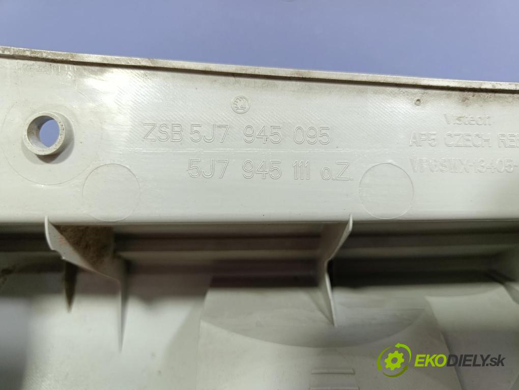 Skoda Praktik 2008 světlo Zad: levá Uvnitř 5J7945111