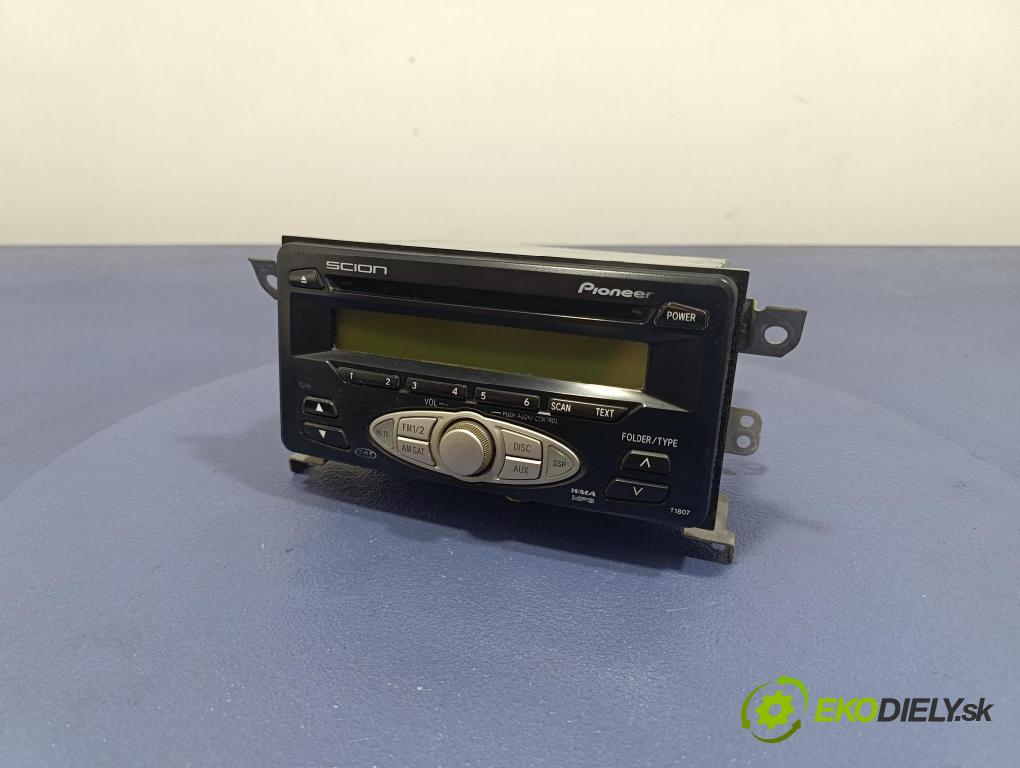 Toyota Scion xa 2006 Radio I Navigace: 08600-21800