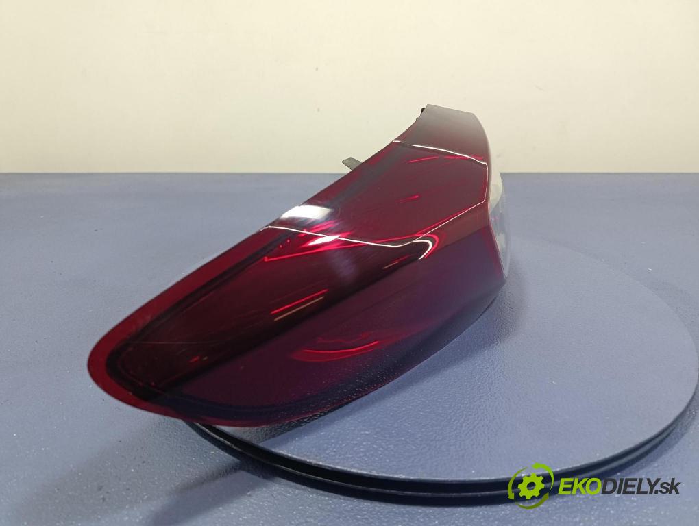 Renault Megane 2009 svetlo / reflektor zad ľavá Vonkajsia: 551-1990L