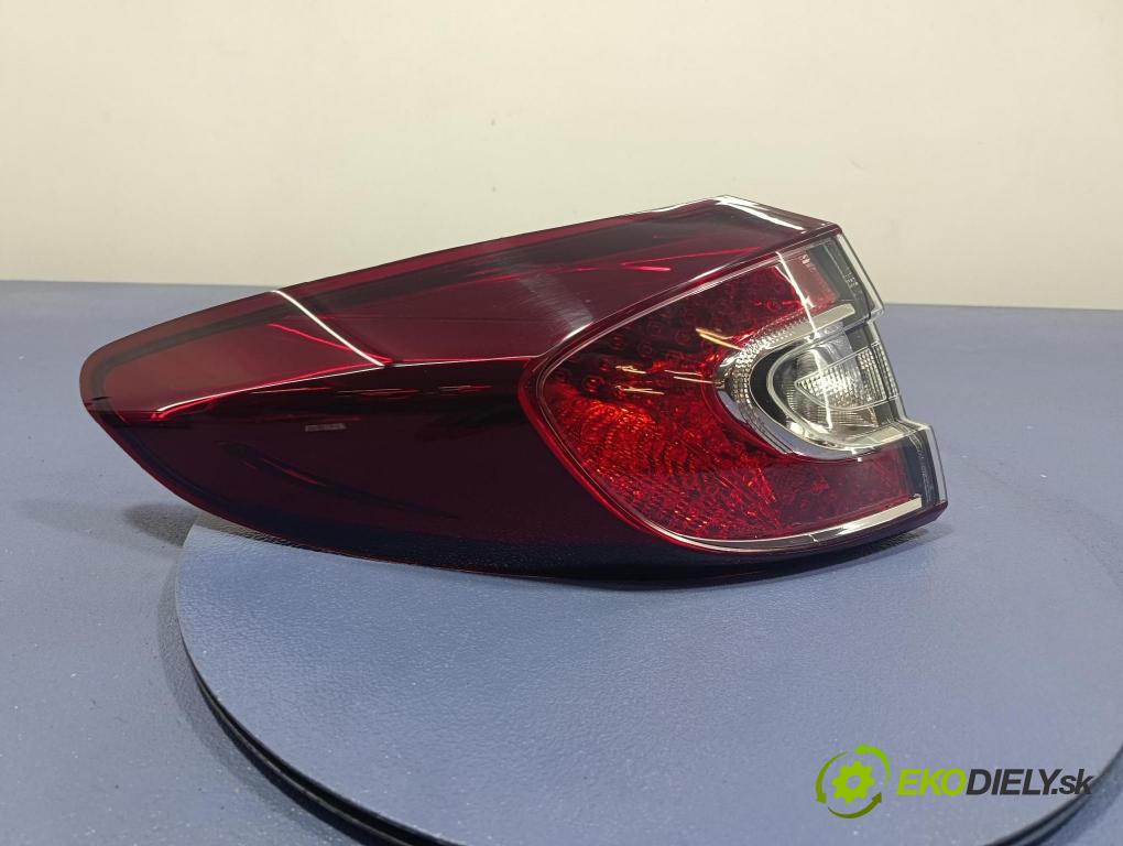 Renault Megane 2009 svetlo / reflektor zad ľavá Vonkajsia: 551-1990L