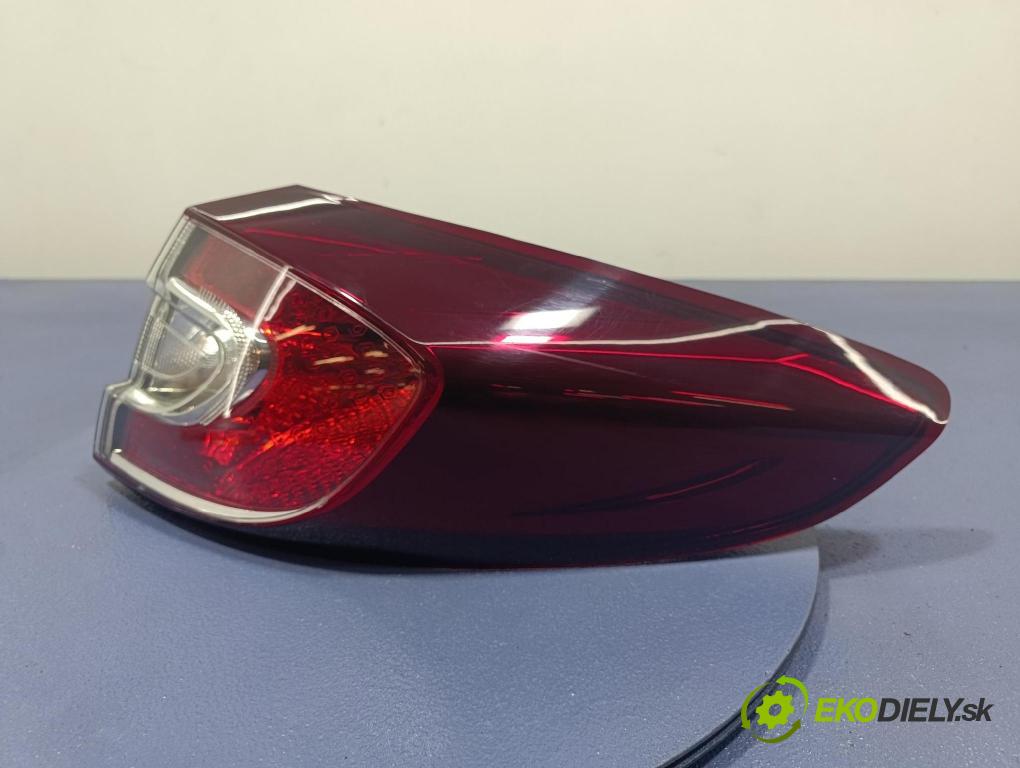 Renault Megane 2009 svetlo / reflektor zad Prava: Vonkajsia: 551-1990R