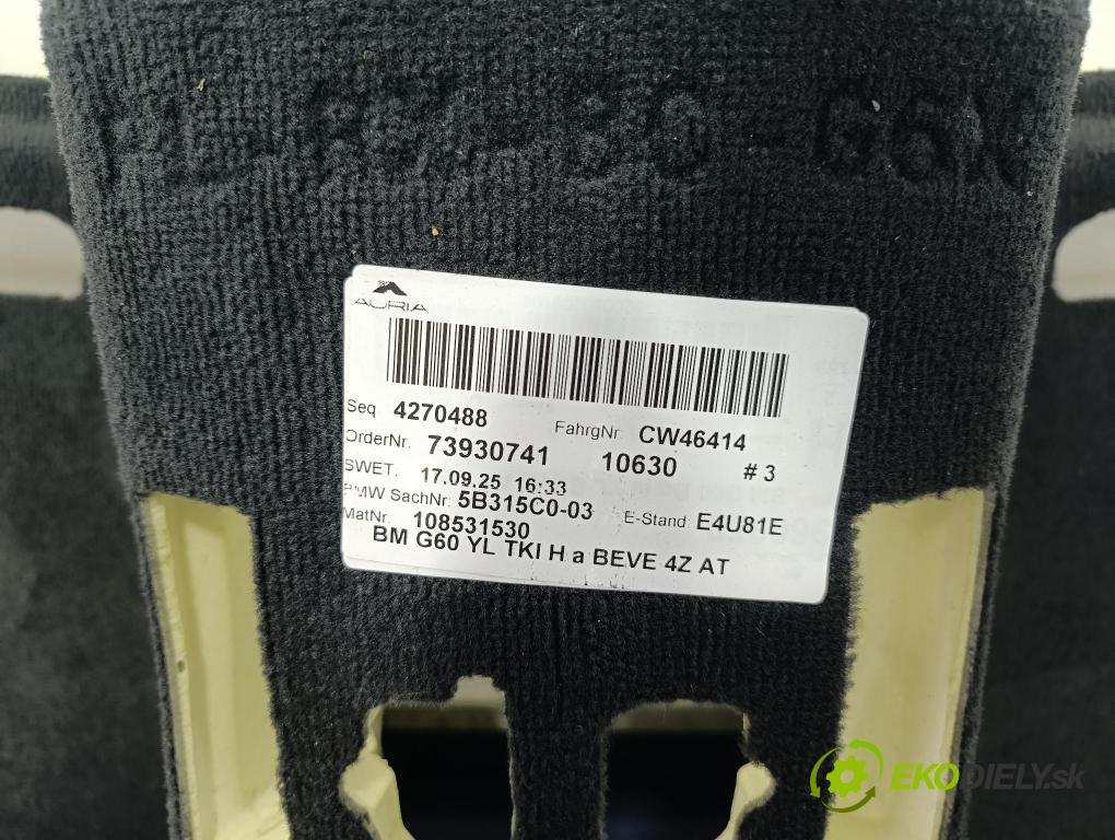 Bmw Seria 5 2025 koberec do auta 5B315C0