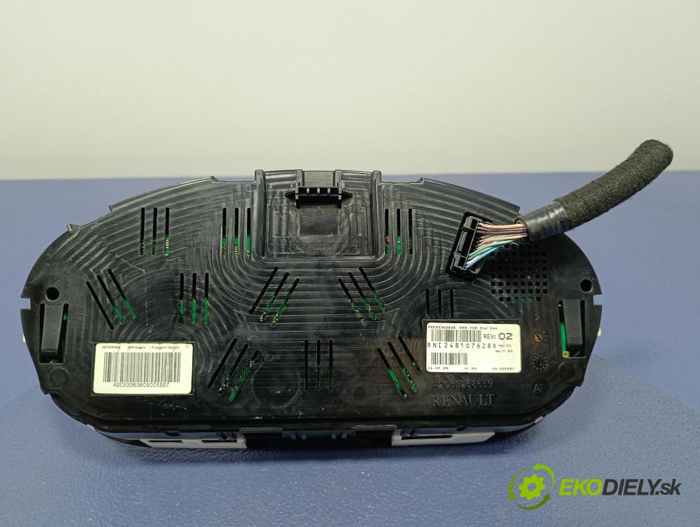 Renault Megane 2009 řídící jednotka Motor: 237100131R