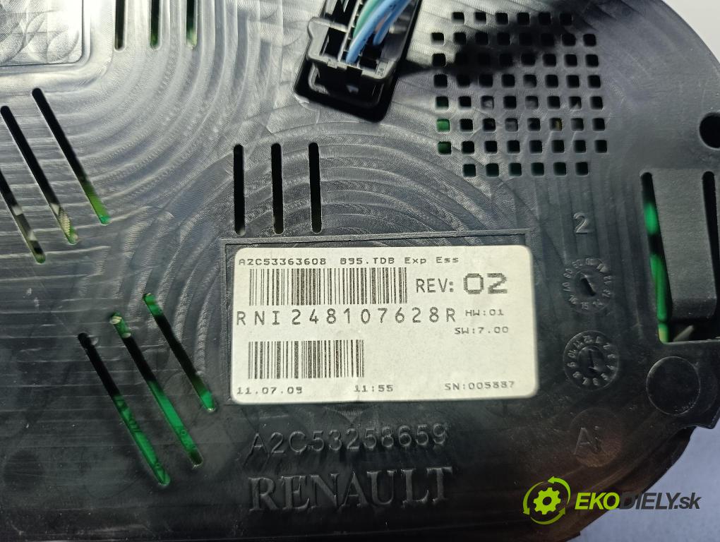 Renault Megane 2009 řídící jednotka Motor: 237100131R