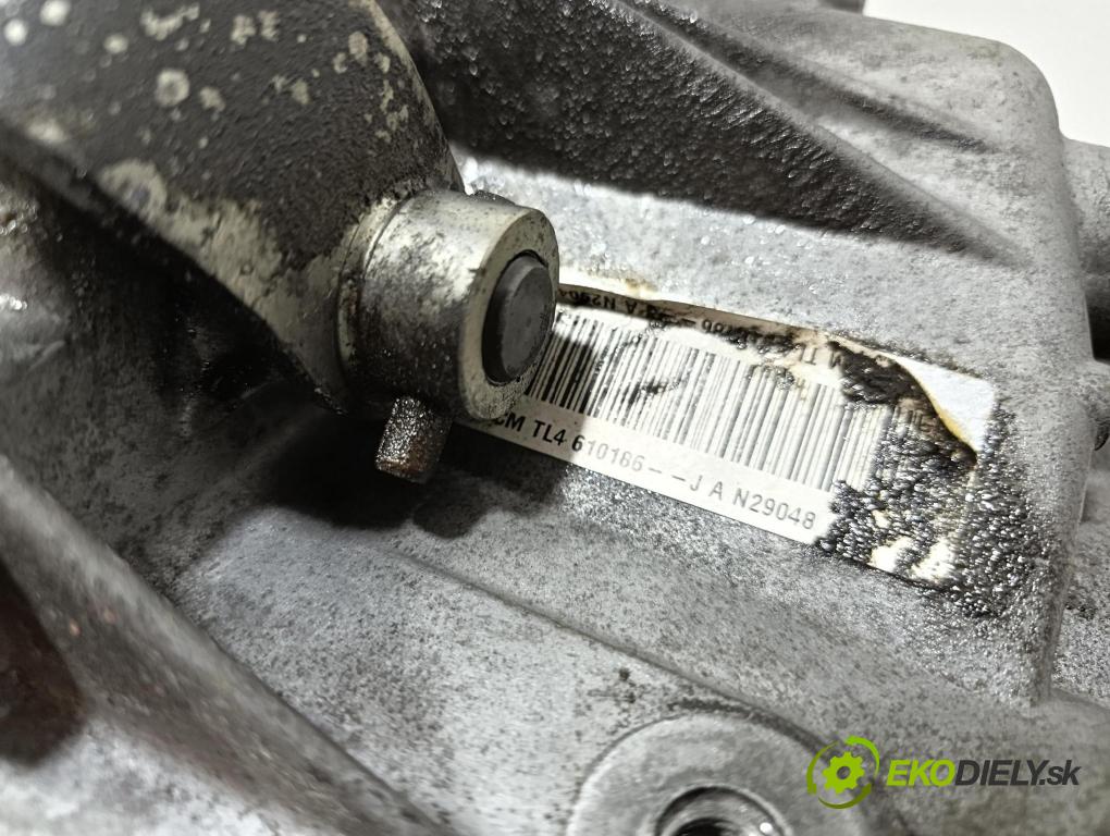Renault Megane 2009 převodovka Ozubené kola: Manualna TL4A030