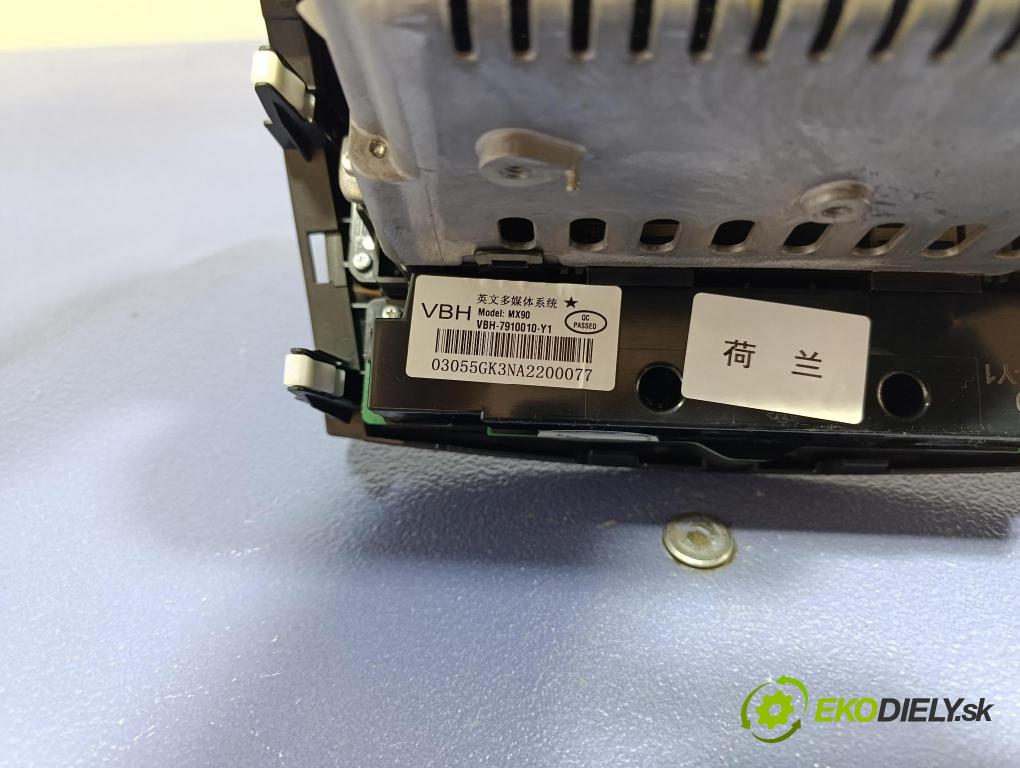 Byd Etp3 2022 Radio I Navigácia: VBH7910010Y1