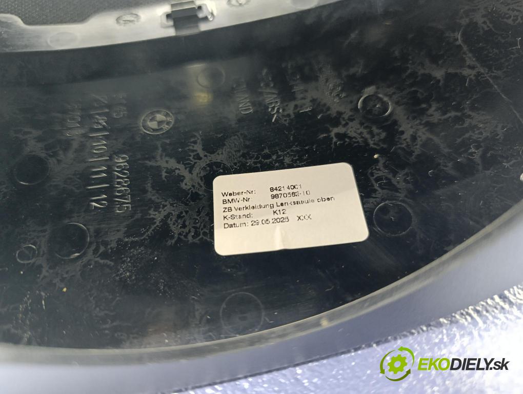 Bmw Seria 5 2025 kryt Plast: Interiéry: 9625735