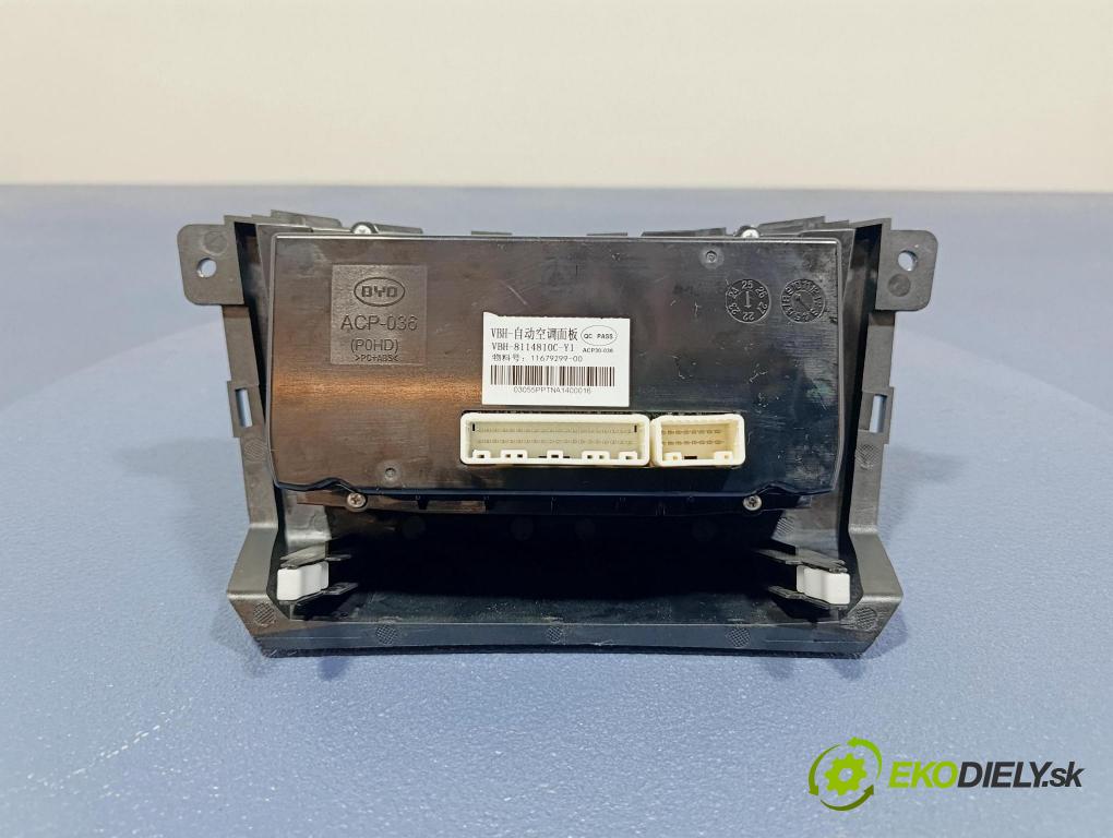 Byd Etp3 2022 prepínač Klimatizácia: Prúd vzduchu: VBH8114810CY1
