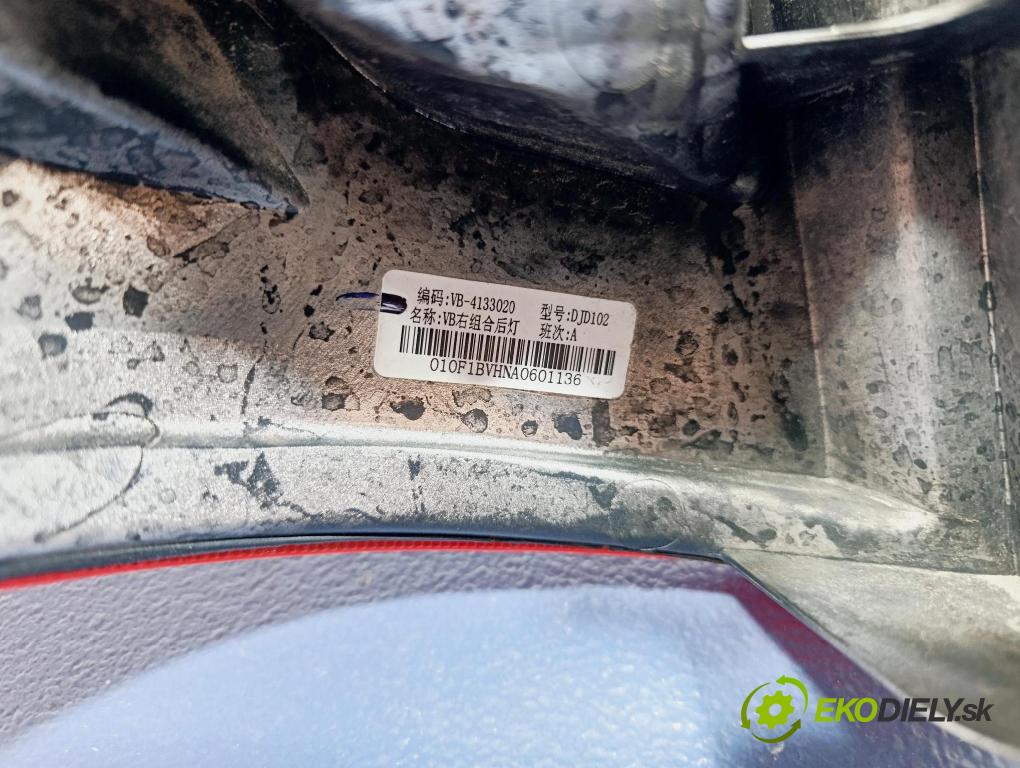 Byd Etp3 2022 svetlo / reflektor zad Prava: Vonkajsia: VB-4133020