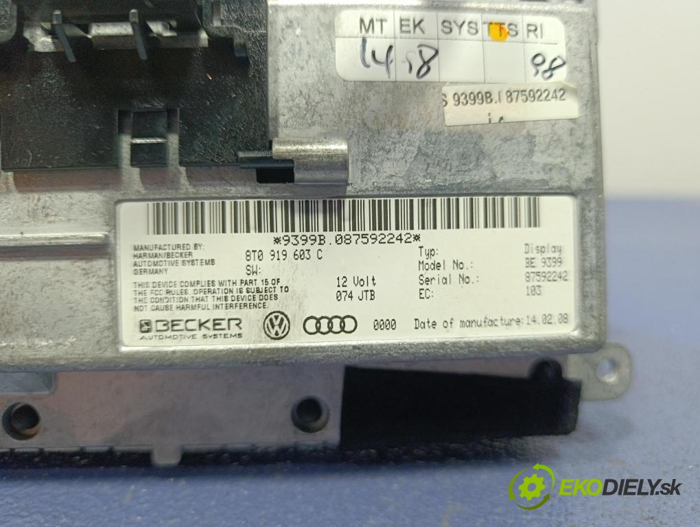 Audi A6 2008 Radio I Navigácia: 4E0919887M