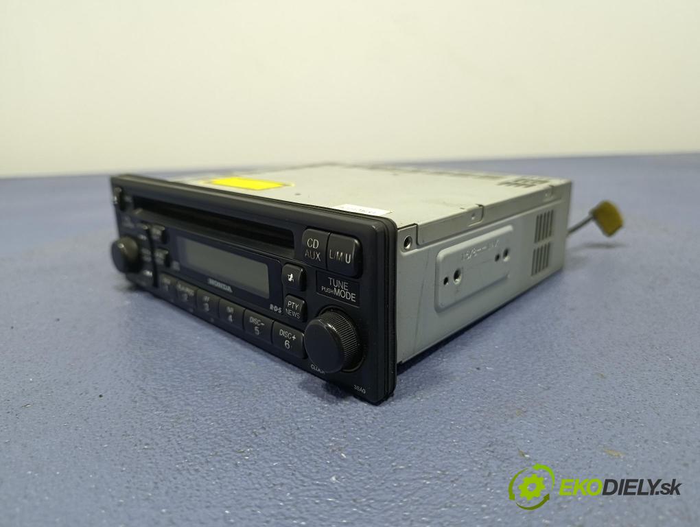 Honda Cr-v 2002 Radio I Navigace: 39100-S1A-E100