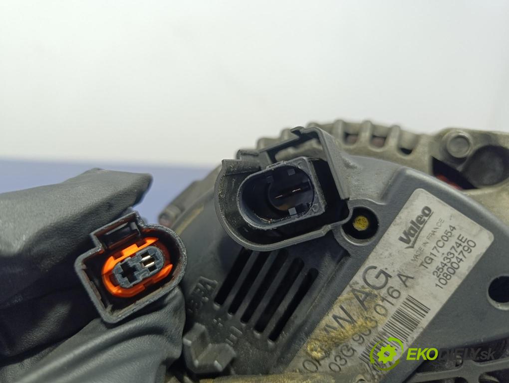 Audi A6 2008 Alternator 03G903016A