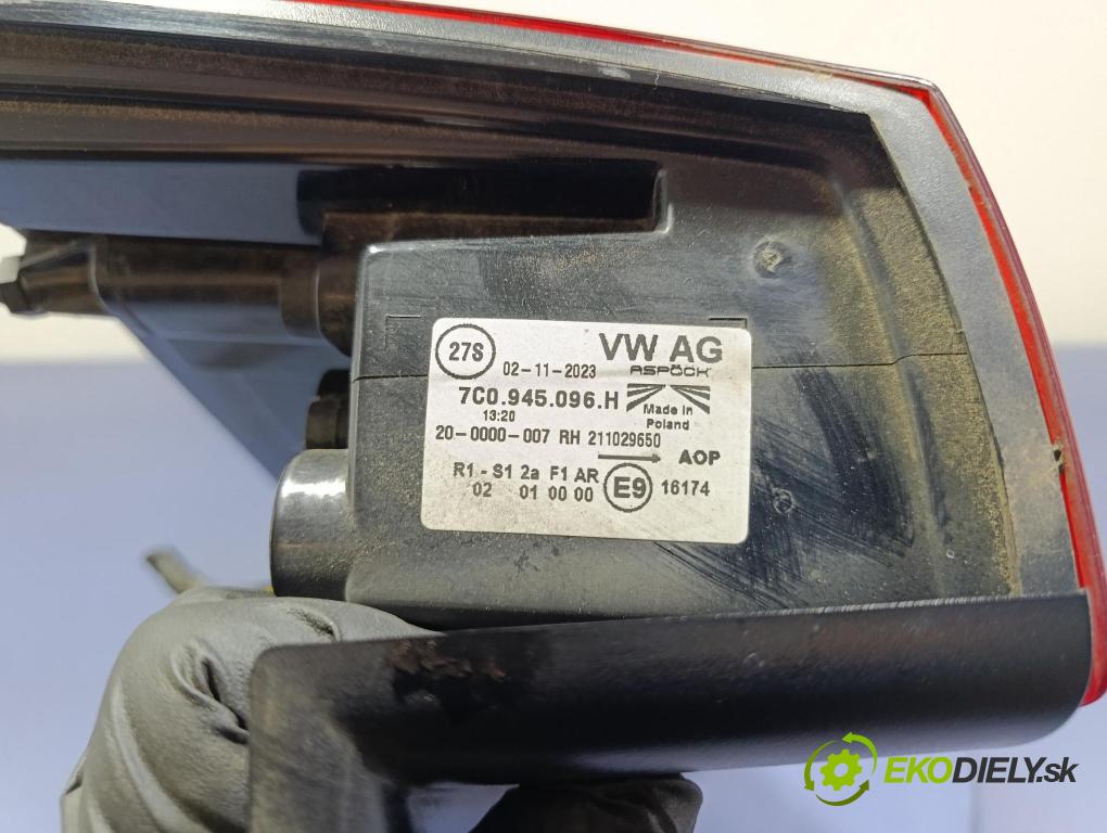 Vw Crafter 2023 světlo Zad: Práva: Mimo: 7C0945096H