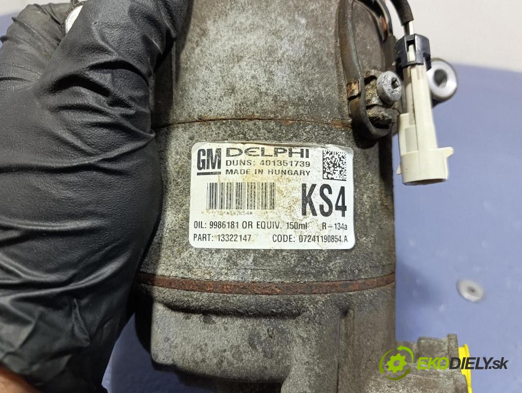 Opel Astra 2011 Kompresor: Klimatizace: 13322147