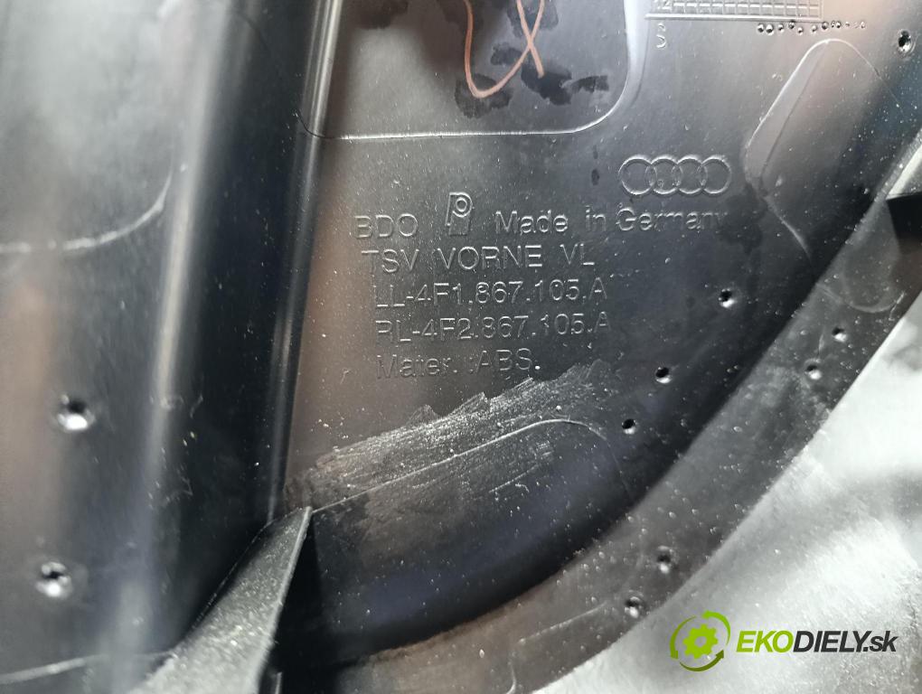 Audi A6 2008 Tapacír: dveře před levá 4F1867105