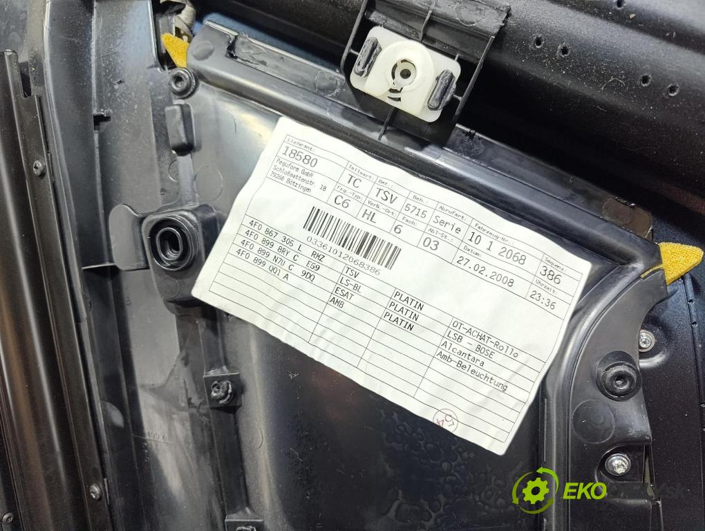 Audi A6 2008 Tapacír: dveře Zad: levá 4F0867305