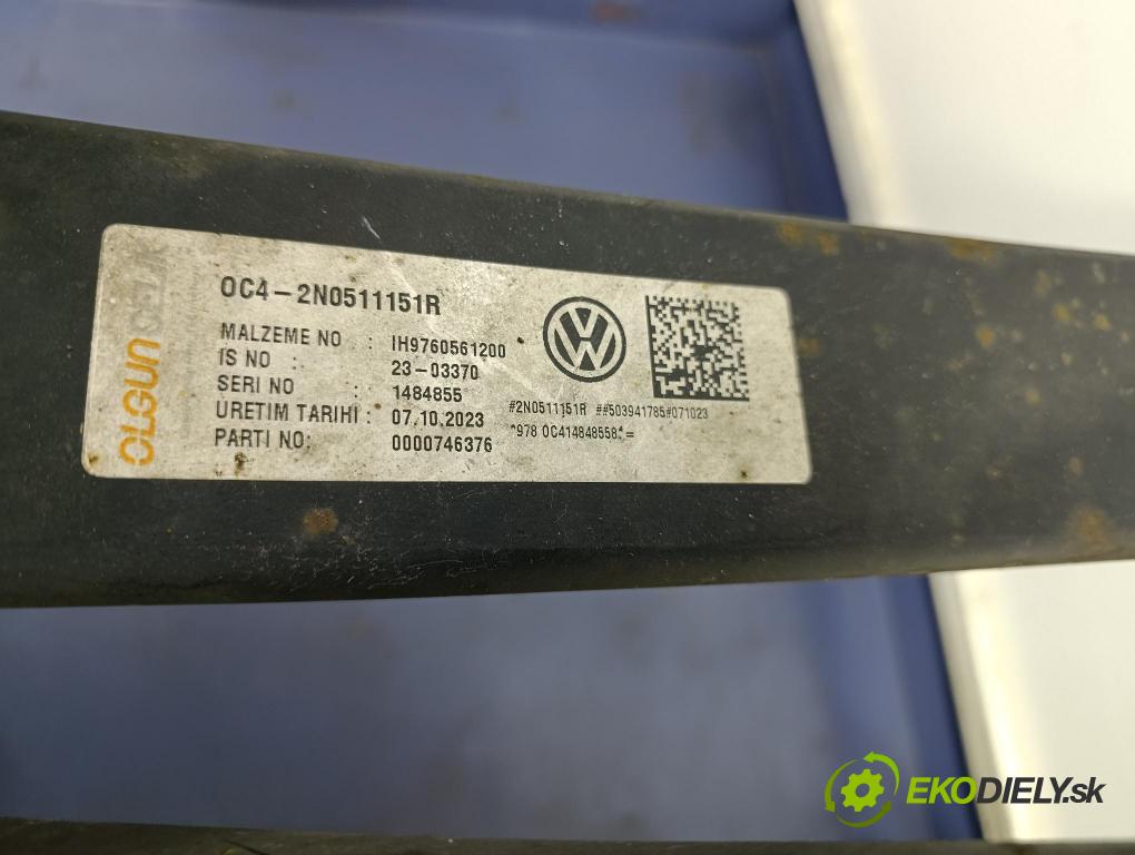 Vw Crafter 2023 výstuha Pozastavenia: zad