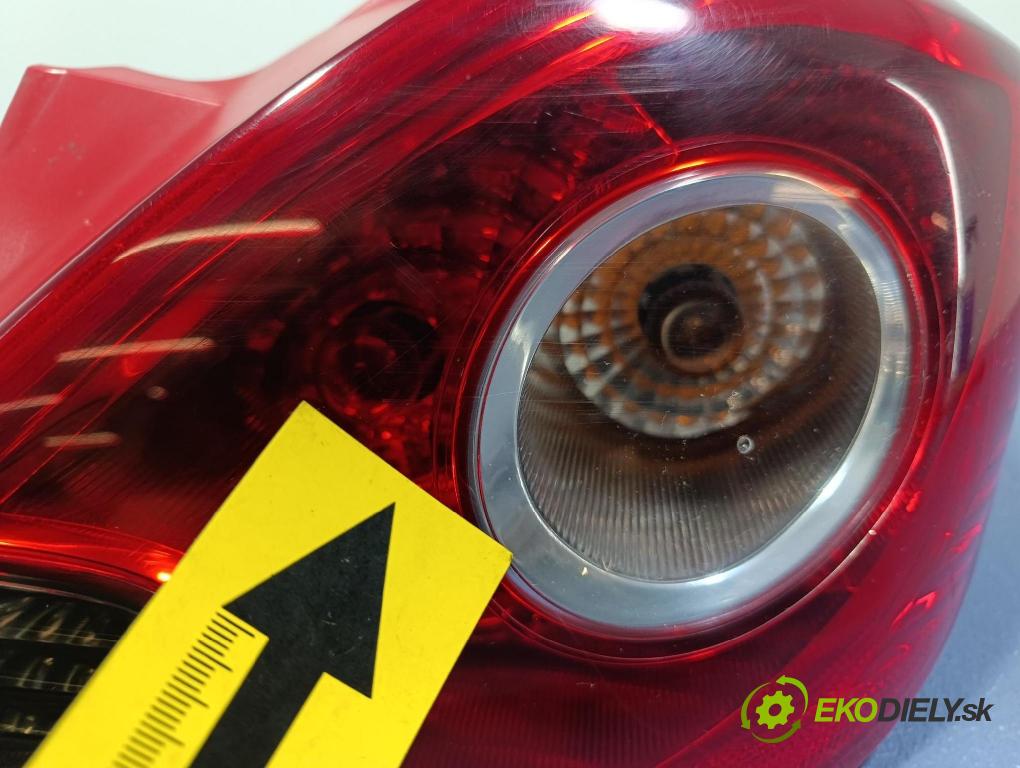 Opel Corsa 2008 světlo Zad: Práva: Mimo: 13186351