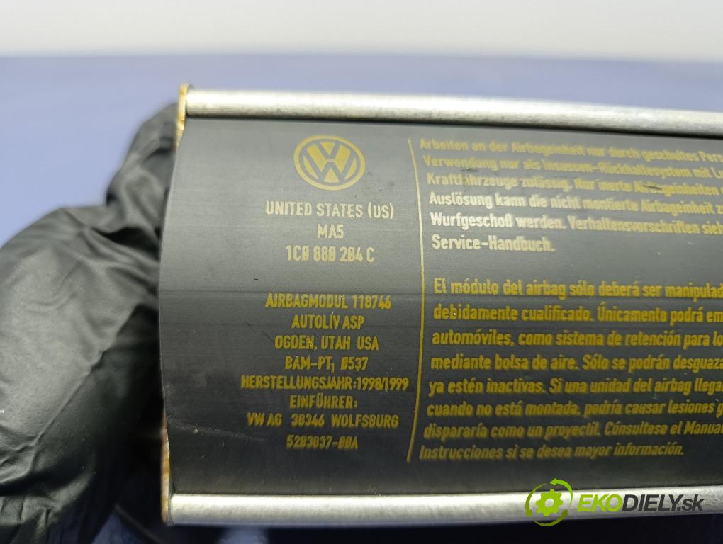 Vw New beetle 2000 Airbag: Cestujúcí: x 1C0880204C
