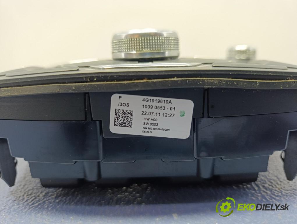 Audi A7 2012 Přepínač Radio Navigace 4G1919610A