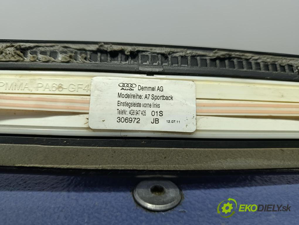 Audi A7 2012 lišta Dekoratívne: Prah: 4G8947405
