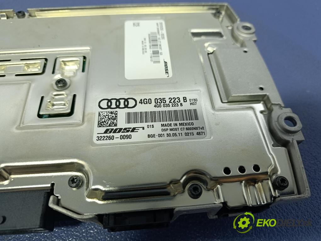 Audi A7 2012 Zesilovač: 4G0035223B