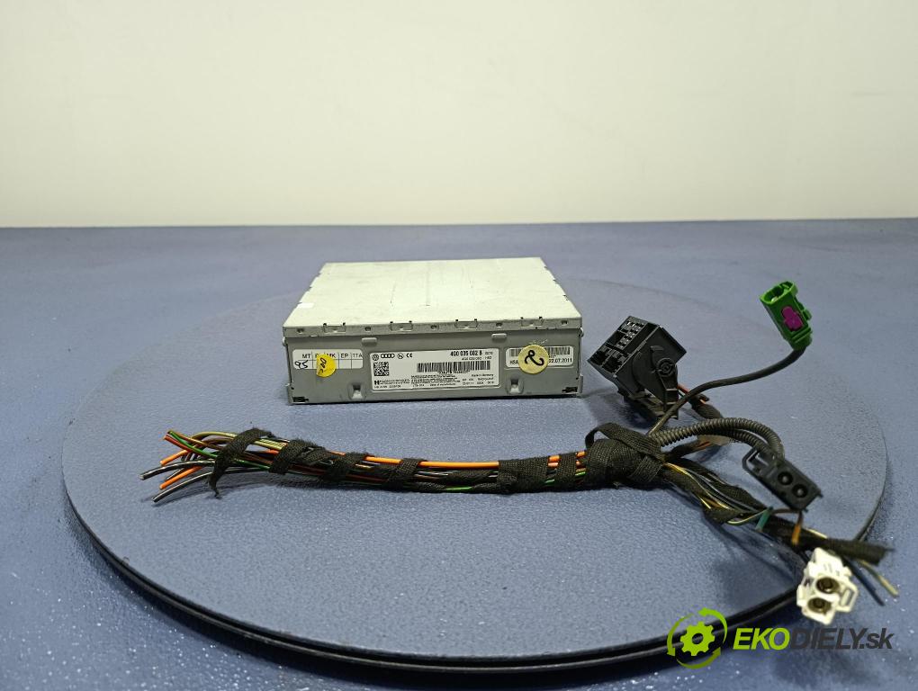 Audi A7 2012 Radio I Navigácia: 4G0035082B