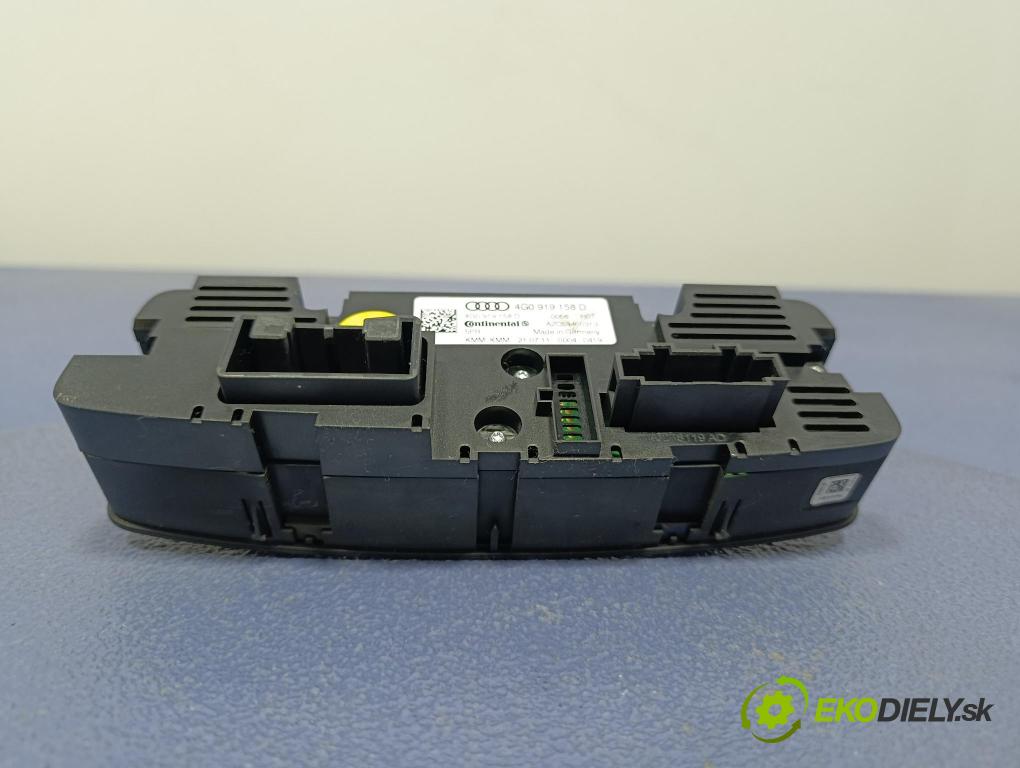 Audi A7 2012 prepínač Klimatizácia: Prúd vzduchu: 4G0919158D