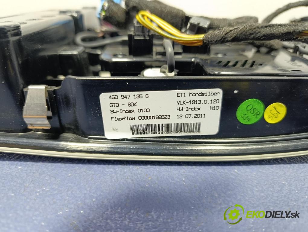 Audi A7 2012 Lampy Uvnitř 4G0947135G